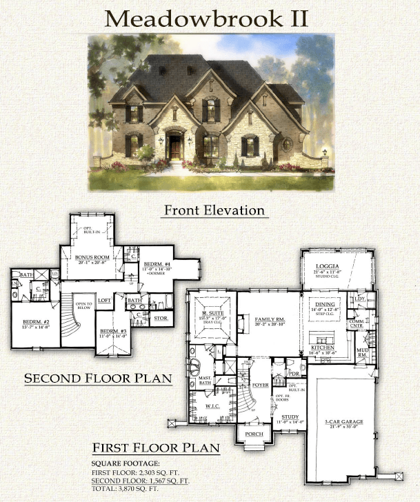 Meadowbrook II Floor Plan Meadowbrook II Floor Plan
